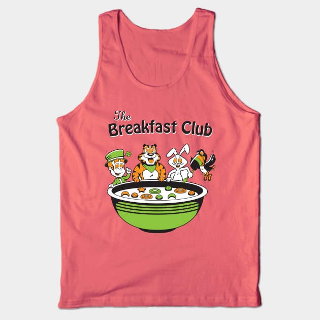 Breakfast Characters Tank Top by Clutch Tees